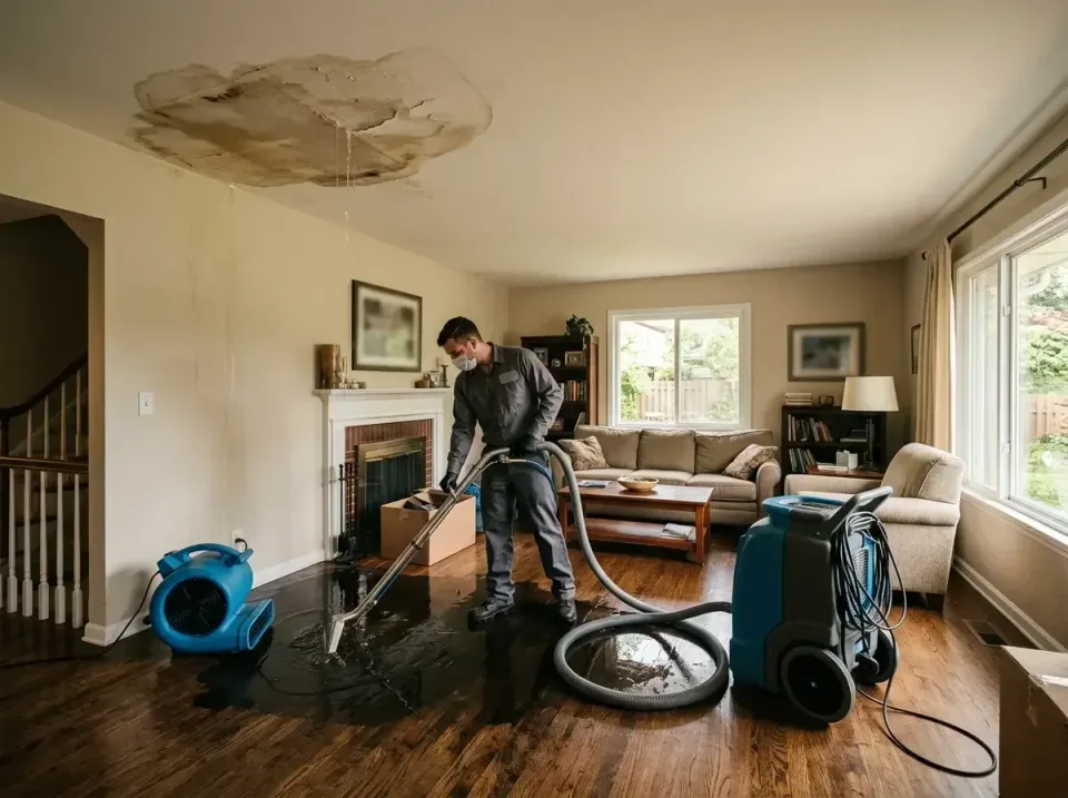 attic-pipe-burst-ceiling-drip-008 — frequently asked questions, Water Damage Restoration & Carpet Care in Emerald Isle, NC